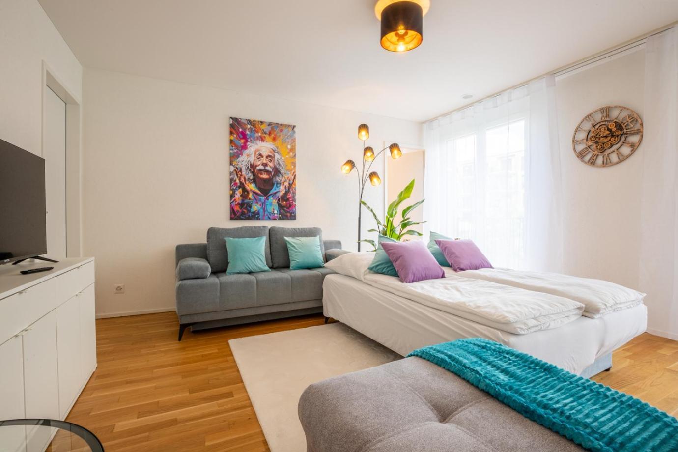Special Einstein Iiv Apartment, Messe Kleinbasel 10-Star エクステリア 写真